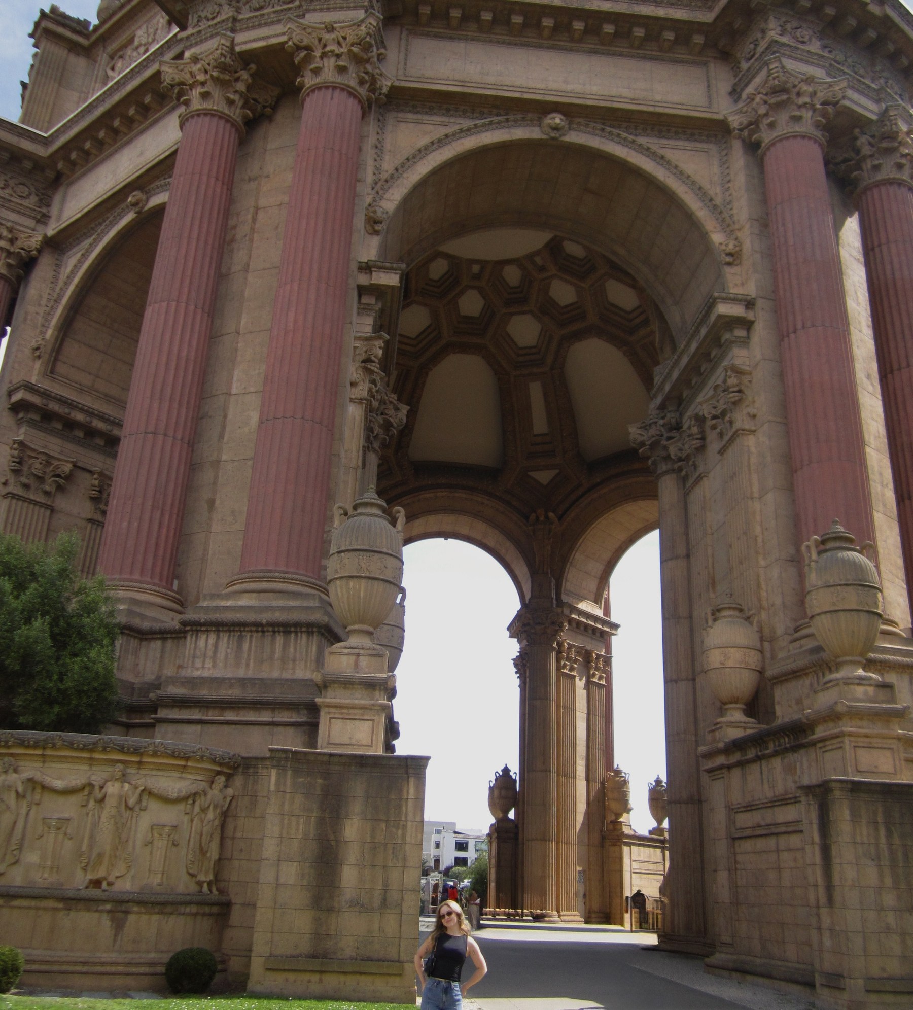 The Palace of Fine Arts in San Francisco